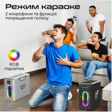 Акустична система HiFuture MusicBox 100W Silver (musicbox.silver) - Фото