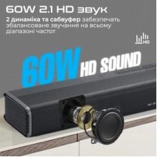 Акустична система Promate CastBar-60 Black (castbar-60.black) - Фото