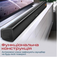 Акустична система Promate StreamBar-60 Black (streambar-60.black) - Фото