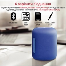 Акустична система Promate Boom-10 Blue (boom-10.blue) - Фото
