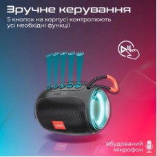 Акустична система Promate Capsule-3 Black (capsule-3.black) - Фото