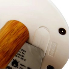 Фонарь Bo-Camp Cambridge Rechargeable 200 Lumen Bamboo/White (5818792) - Фото