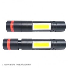 Фонарь Quantum Assistant 3W LED+COB з USB з функцією Power Bank (QM-FL1030) - Фото