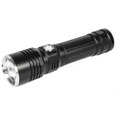 Фонарь Quantum Solid-M 10W LED з USB + Li-ion18650/1500mAh blister (QM-FL1020-18650/1500-PB)