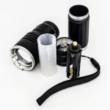 Фонарь Quantum Solid-M 10W LED з USB + Li-ion18650/2600mAh box (QM-FL1020-18650/2600-CB) - Фото