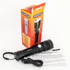 Фонарь Quantum Solid-M 10W LED з USB + Li-ion18650/2600mAh box (QM-FL1020-18650/2600-CB) - Фото