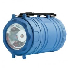 Фонарь Quantum Nice blue 1WLED + 3WCOB 3xAА (QM-FL3041) - Фото