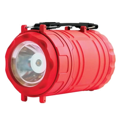 Фонарь Quantum Nice red 1WLED + 3WCOB 3xAA (QM-FL3042)