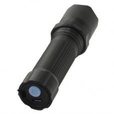 Фонарь Quantum Minik black 3W LED з USB 40шт/уп (QM-FL1043-B) - Фото
