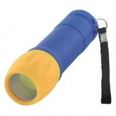 Ліхтар Quantum Smile yellow+blue 3W COB 3xAAA 2 шт./пач. (QM-FL1045-PB) - Фото