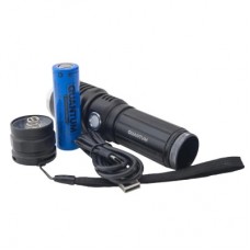 Фонарь Quantum Solid-H 10W LED з USB-C + Li-ion21700/4000mAh (QM-FL1020-21700/4000-PB) - Фото