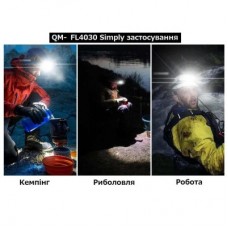 Фонарь Quantum QM-FL4030 Simply COB 3 x AAA/LR03 (QM-FL4030) - Фото