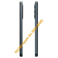 Мобільний телефон Tecno BG6 (Spark Go 2024 4/64 Gb) Gravity Black (4894947010521) - Фото