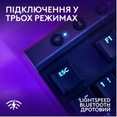 Клавіатура Logitech G515 TKL Lightspeed Tactile Bluetooth UA Black (920-012538) - Фото