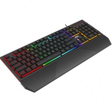 Клавіатура AOC GK200 Rainbow LED USB Black (GK200D32R) - Фото