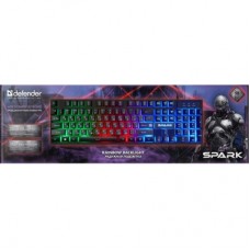 Клавіатура Defender Spark GK-300L USB UA Black (45302) - Фото