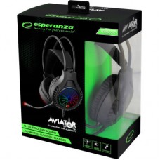 Наушники Esperanza Aviator RGB 5.1 Black (EGH5000) - Фото