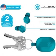 Наушники Jlab JBuds Mini Aqua Teal (IEUEBJBMINIRAQUA124) - Фото