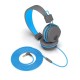 Наушники Jlab JBuddies Studio Kids Wired Graphite/Blue (IEUHJKSTUDIORGRYBLU6) Наушники Jlab JBuddies Studio Kids Wired Graphite/Blue (IEUHJKSTUDIORGRYBLU6)