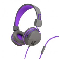 Наушники Jlab JBuddies Studio Kids Wired Graphite/Violet (IEUHJKSTUDIORGRYPRP6) - Фото
