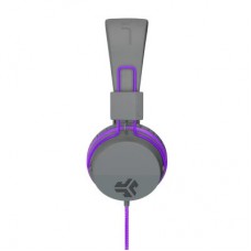 Наушники Jlab JBuddies Studio Kids Wired Graphite/Violet (IEUHJKSTUDIORGRYPRP6) - Фото