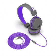 Наушники Jlab JBuddies Studio Kids Wired Graphite/Violet (IEUHJKSTUDIORGRYPRP6) - Фото