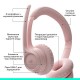 Наушники Logitech Zone 300 Bluetooth Rose (981-001412)
