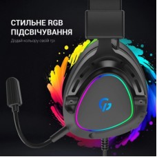 Навушники GamePro HS783 RGB Black (HS783) - Фото