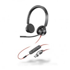 Наушники Poly Poly Blackwire 3325-M USB-A/USB-C Black (8X222AA) Наушники Poly Poly Blackwire 3325-M USB-A/USB-C Black (8X222AA)