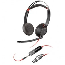 Наушники Poly Blackwire 5220 USB-A/USB-C 3.5 мм Black (8X231AA) Наушники Poly Blackwire 5220 USB-A/USB-C 3.5 мм Black (8X231AA)