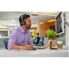 Наушники Poly Voyager Focus 2 USB-A Bluetooth Black (76U46AA) - Фото