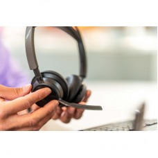 Наушники Poly Voyager Focus 2 USB-A Bluetooth Black (76U46AA) - Фото