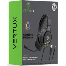 Наушники Vertux Tokyo 7.1 Mini Jack 3.5мм Black (tokyo.black) - Фото