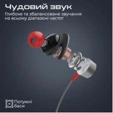 Навушники Promate Blend Black (blend.black) - Фото