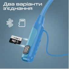 Навушники Promate Blend Blue (blend.blue) - Фото