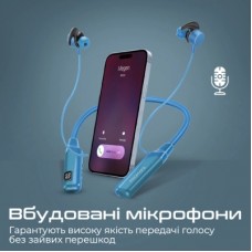 Навушники Promate Blend Blue (blend.blue) - Фото