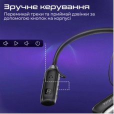 Навушники Promate Leap Black (leap.black) - Фото