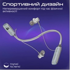 Навушники Promate Leap Silver (leap.silver) - Фото