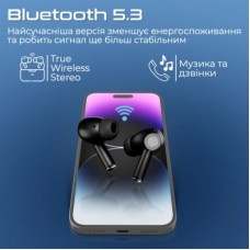 Наушники Promate ProPods Black (propods.black) - Фото