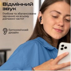 Наушники Promate ProPods Black (propods.black) - Фото