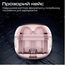 Наушники Promate TransPods Pink (transpods.pink) - Фото