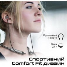 Навушники Promate ANC Velcon Black (velcon.black) - Фото