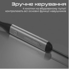 Навушники Promate ANC Velcon Black (velcon.black) - Фото