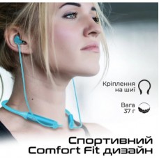Навушники Promate ANC Velcon Blue (velcon.blue) - Фото