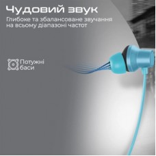 Навушники Promate ANC Velcon Blue (velcon.blue) - Фото