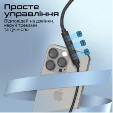 Наушники Promate Silken-C Black (silken-c.black) - Фото