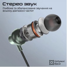 Навушники Promate Silken-C Grey (silken-c.grey) - Фото