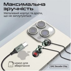 Навушники Promate Silken-C Grey (silken-c.grey) - Фото