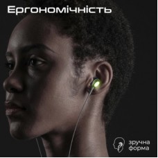 Наушники Promate LumiBuds-C Black (lumibuds-c.black) - Фото