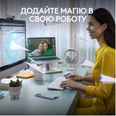 Комплект Logitech MK950 Bluetooth/Wireless UA Off-White (920-012491) - Фото
